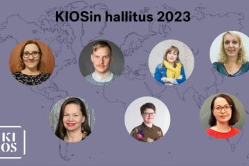 Kuvassa ovat KIOSin hallituksen jäsenet vuodelle 2023.