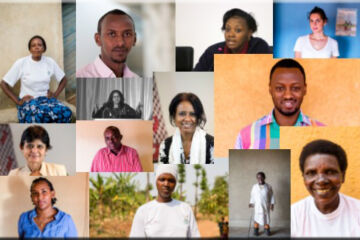 Collage image of activists