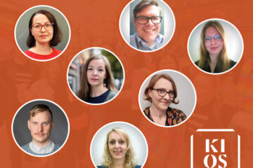 Portraits of seven people