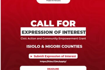 A flyer with the main facts about the call for Expression of Interest.